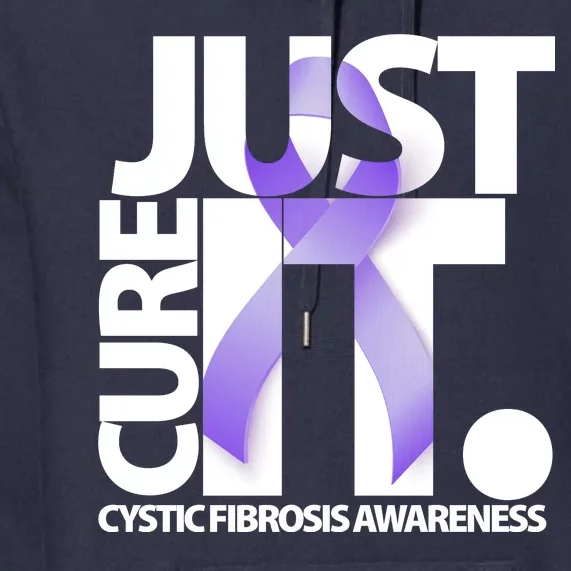 Just Cure it Cystic Fibrosis Premium Hoodie