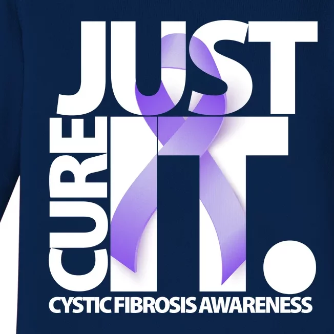 Just Cure it Cystic Fibrosis Baby Long Sleeve Bodysuit