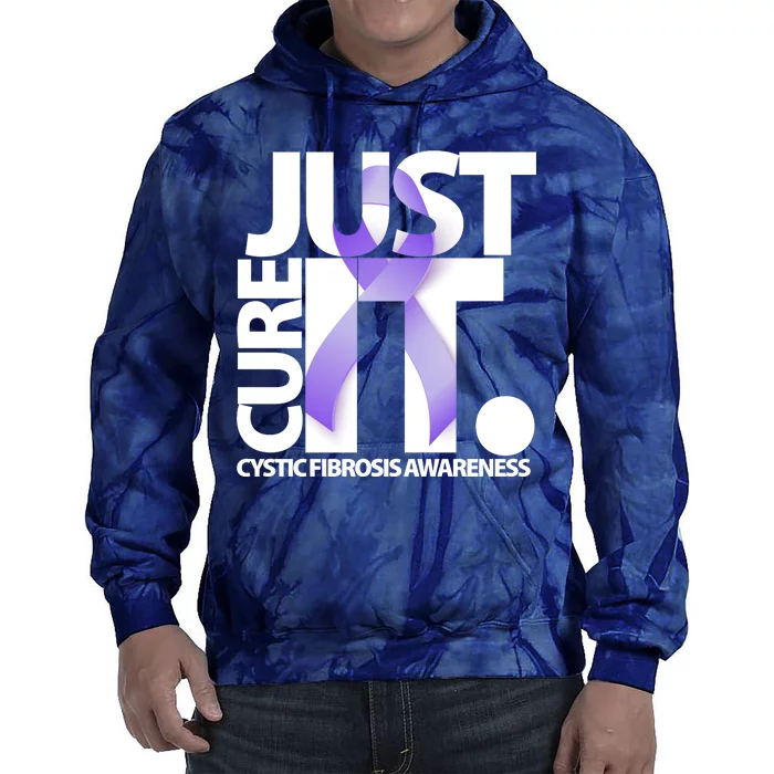 Just Cure it Cystic Fibrosis Tie Dye Hoodie