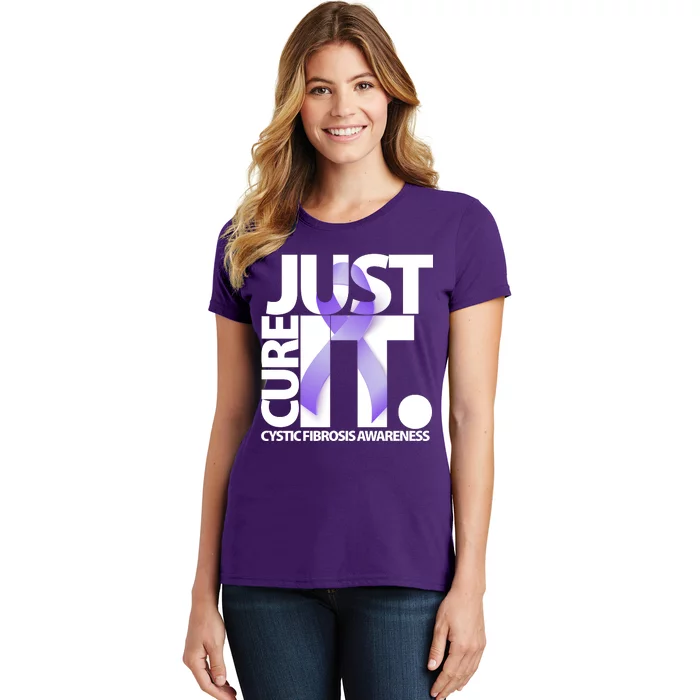 Just Cure it Cystic Fibrosis Women's T-Shirt