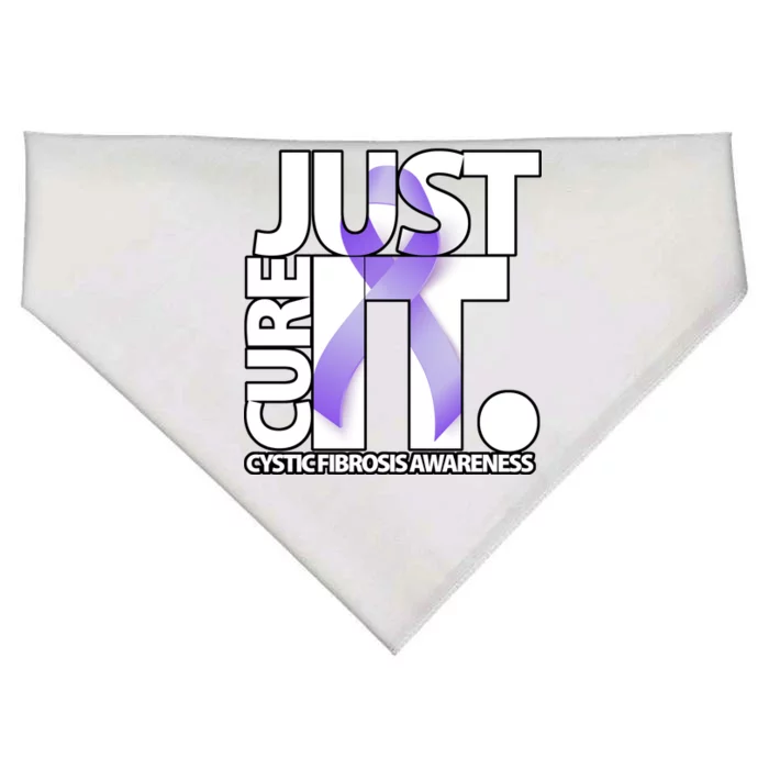 Just Cure it Cystic Fibrosis USA-Made Doggie Bandana