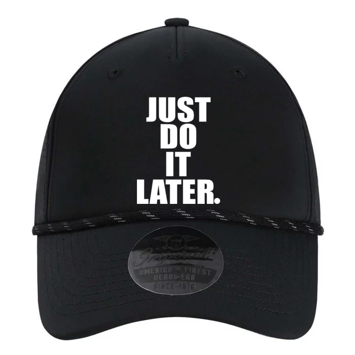 Just Do It Later Performance The Dyno Cap