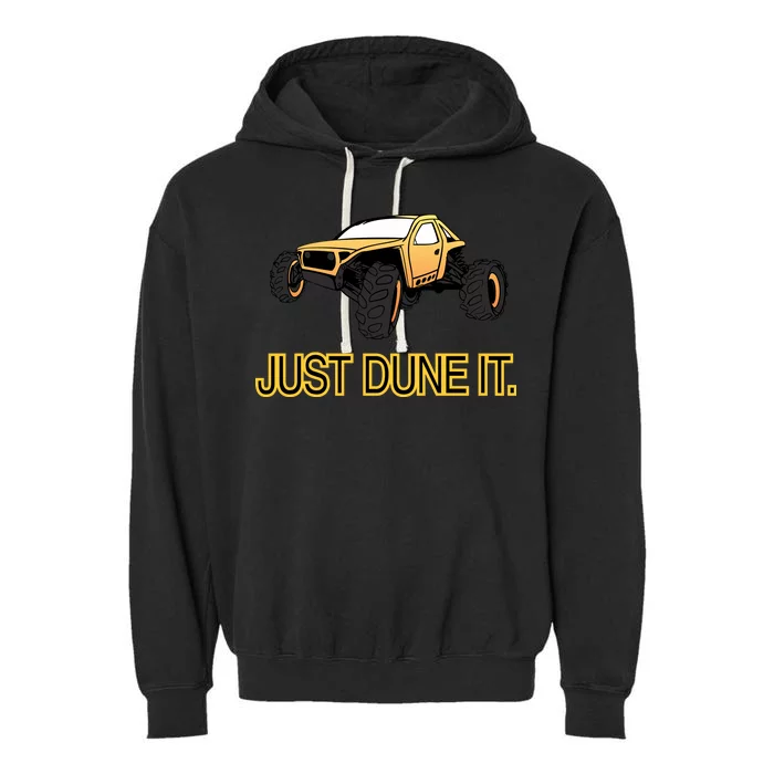 Just Dune It Garment-Dyed Fleece Hoodie