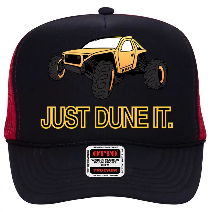 Just Dune It High Crown Mesh Trucker Hat