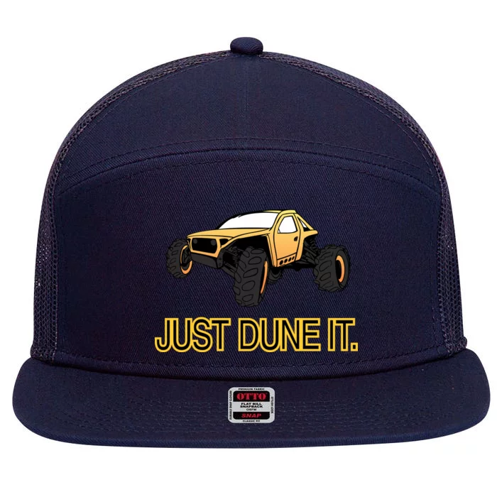 Just Dune It 7 Panel Mesh Trucker Snapback Hat