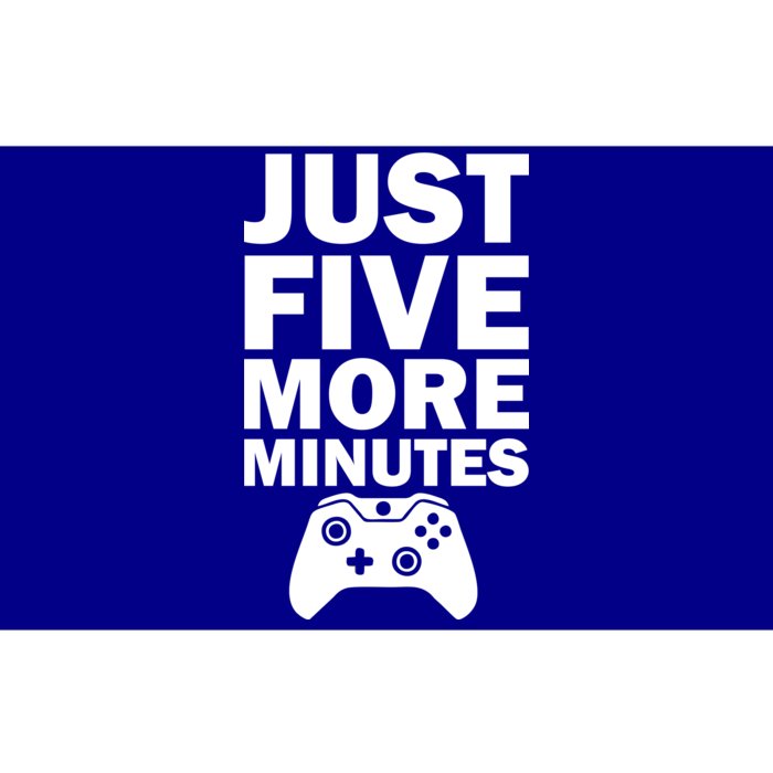 Just Five More Minutes Funny Video Game Bumper Sticker