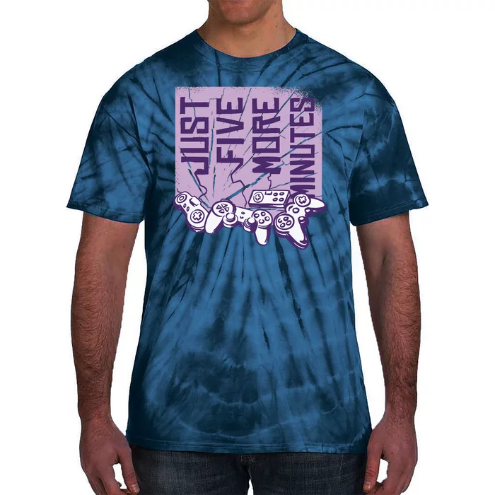 Just Five More Minutes Game Tie-Dye T-Shirt