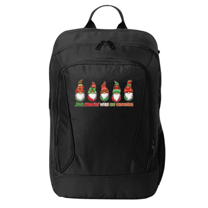 Just Hanging with My Gnomies Christmas City Backpack