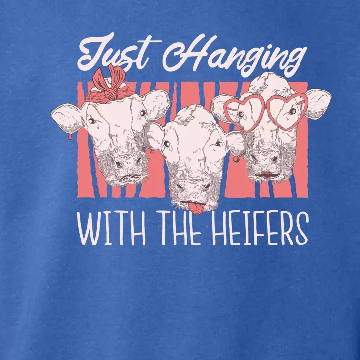 Just Hanging With The Heifers Toddler Hoodie