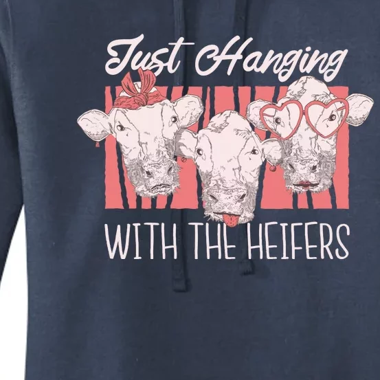 Just Hanging With The Heifers Women's Pullover Hoodie