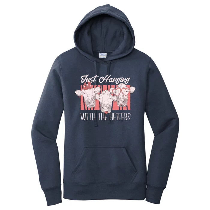 Just Hanging With The Heifers Women's Pullover Hoodie