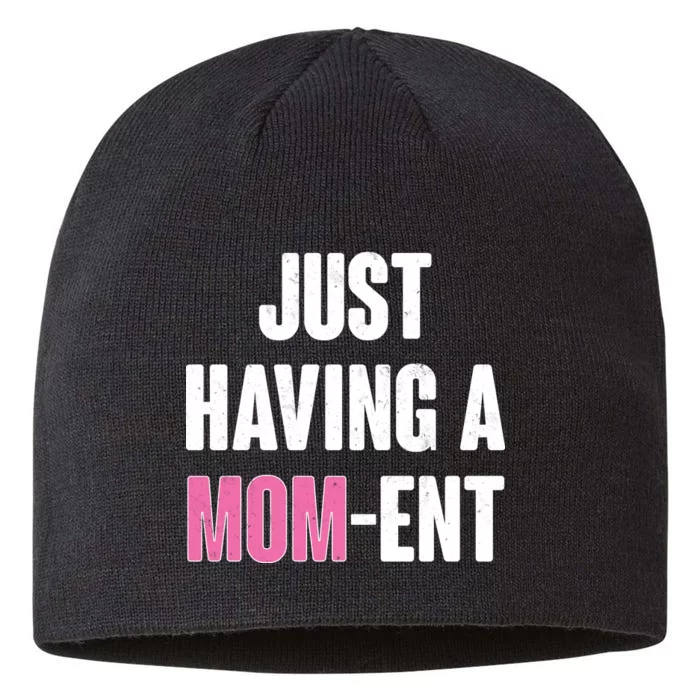 Just Having A Mom-ent 8 1/2in Sustainable Knit Beanie