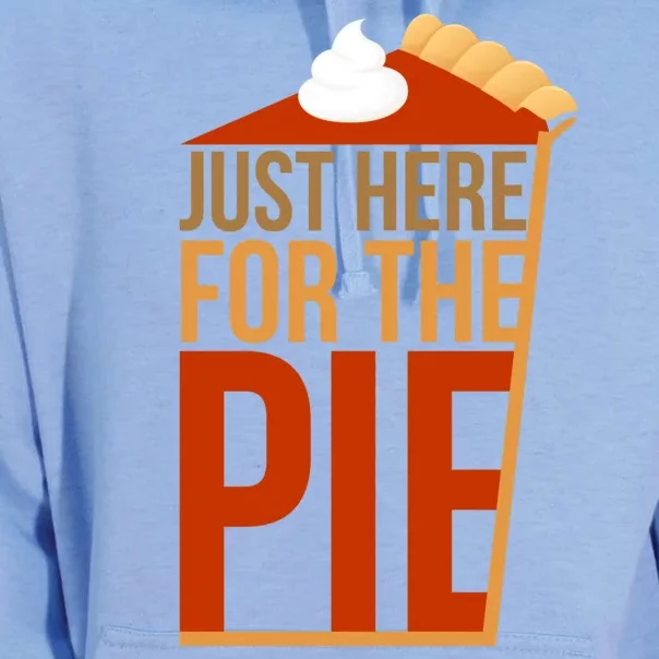 Just Here For The Pie Unisex Surf Hoodie