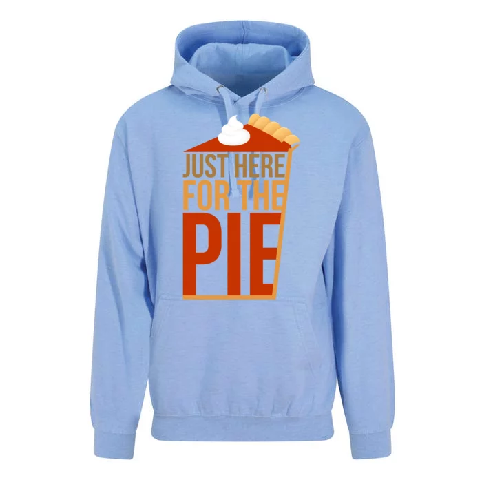 Just Here For The Pie Unisex Surf Hoodie