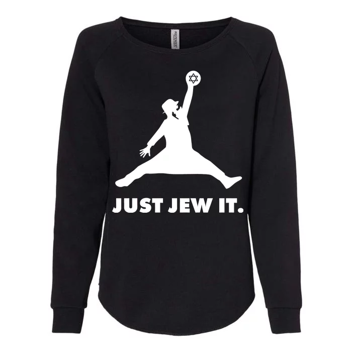 Just Jew It Womens California Wash Sweatshirt