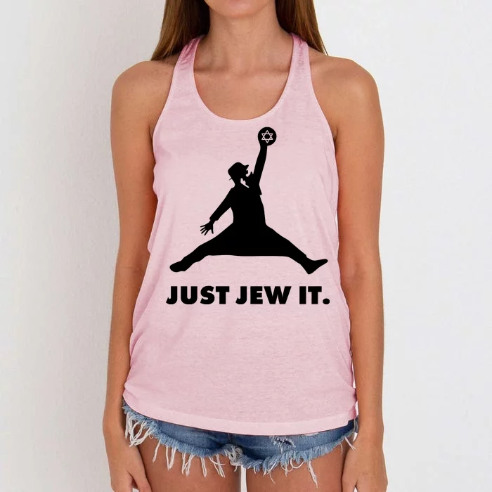 Just Jew It Women's Knotted Racerback Tank