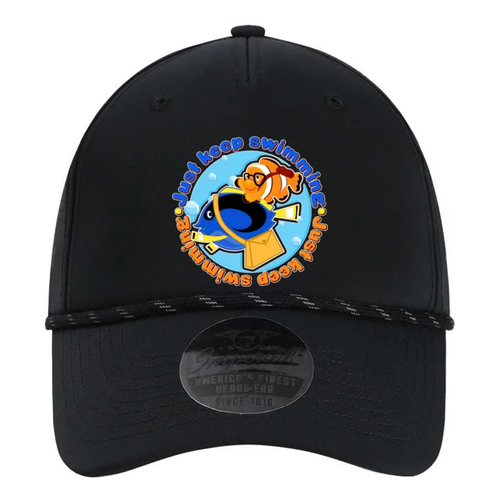 Just Keep Swimming Fish Performance The Dyno Cap