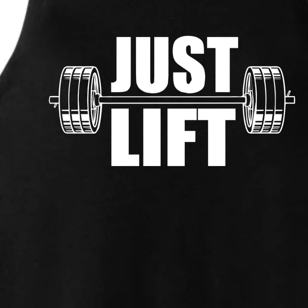 Just Lift Gym Workout Ladies Tri-Blend Wicking Tank