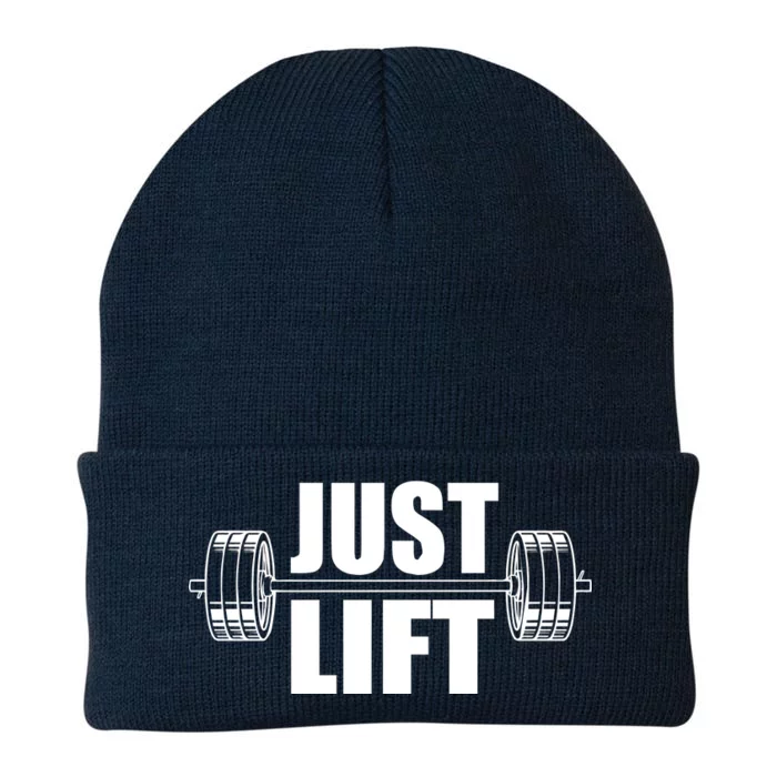 Just Lift Gym Workout Knit Cap Winter Beanie