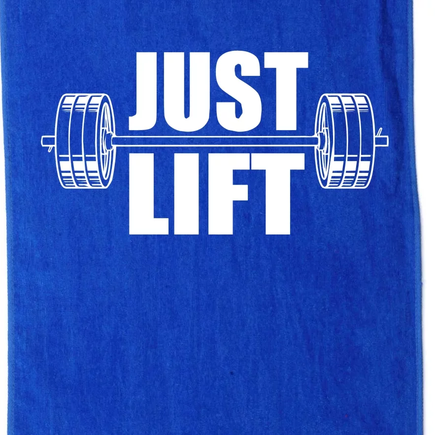 Just Lift Gym Workout Platinum Collection Golf Towel