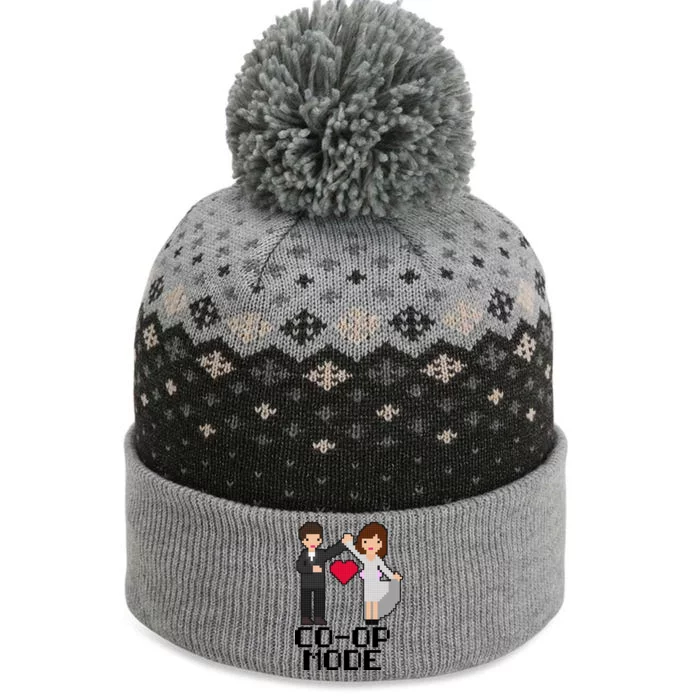 Just Married Co-op Mode Funny Marriage The Baniff Cuffed Pom Beanie