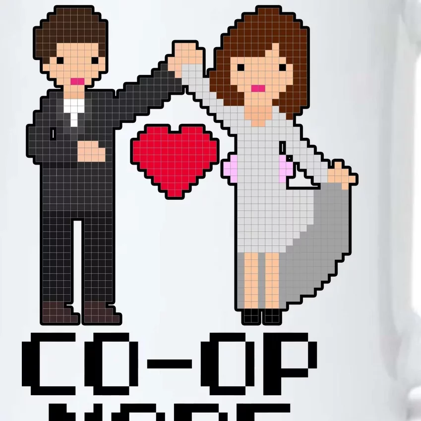 Just Married Co-op Mode Funny Marriage Black Color Changing Mug