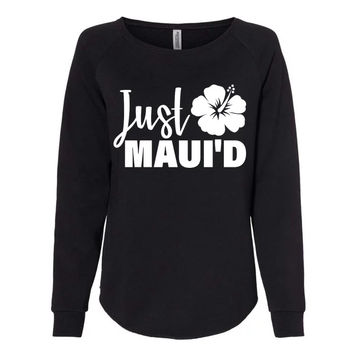 Just Maui'd Womens California Wash Sweatshirt