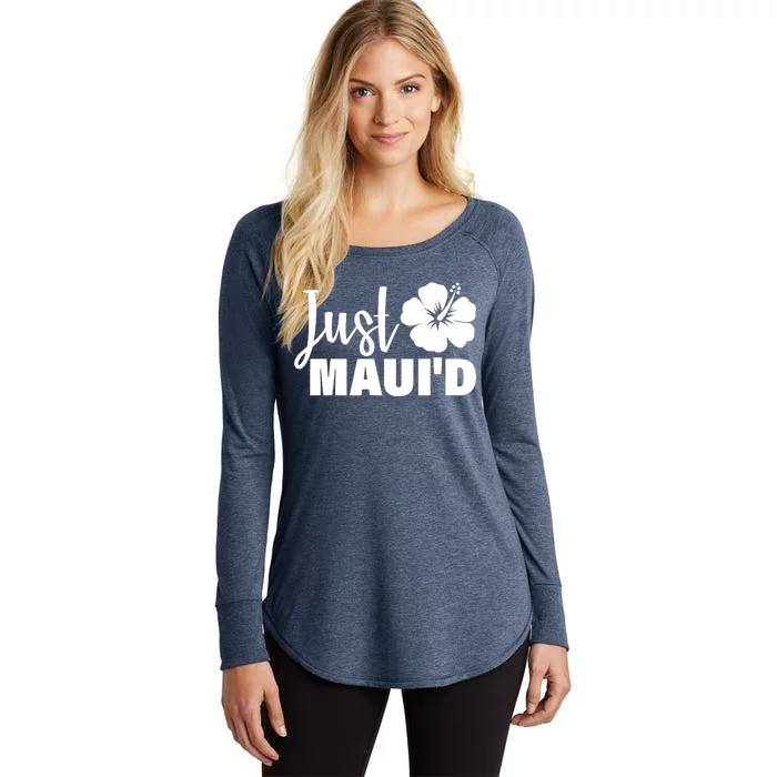 Just Maui'd Women's Perfect Tri Tunic Long Sleeve Shirt