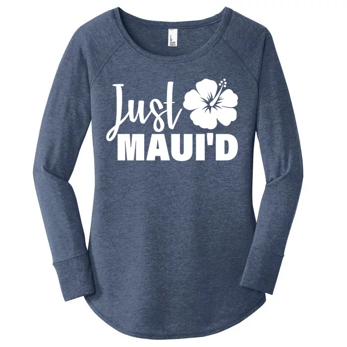 Just Maui'd Women's Perfect Tri Tunic Long Sleeve Shirt