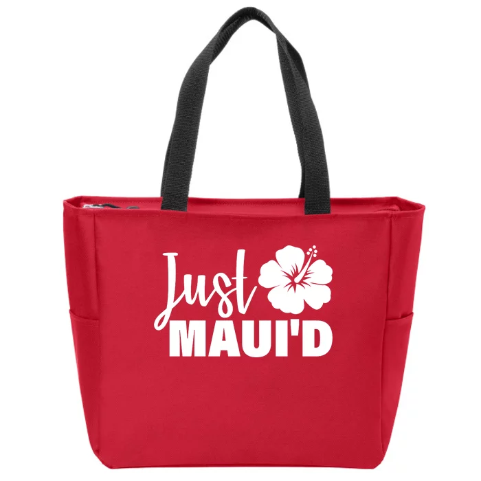 Just Maui'd Zip Tote Bag