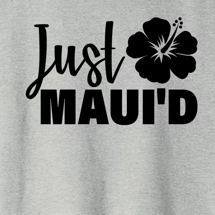 Just Maui'd Women's Crop Top Tee