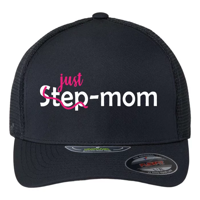 Just Mom Step Mother Flexfit Unipanel Trucker Cap