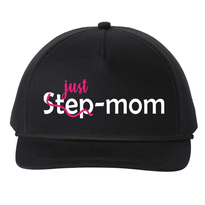 Just Mom Step Mother Snapback Five-Panel Rope Hat