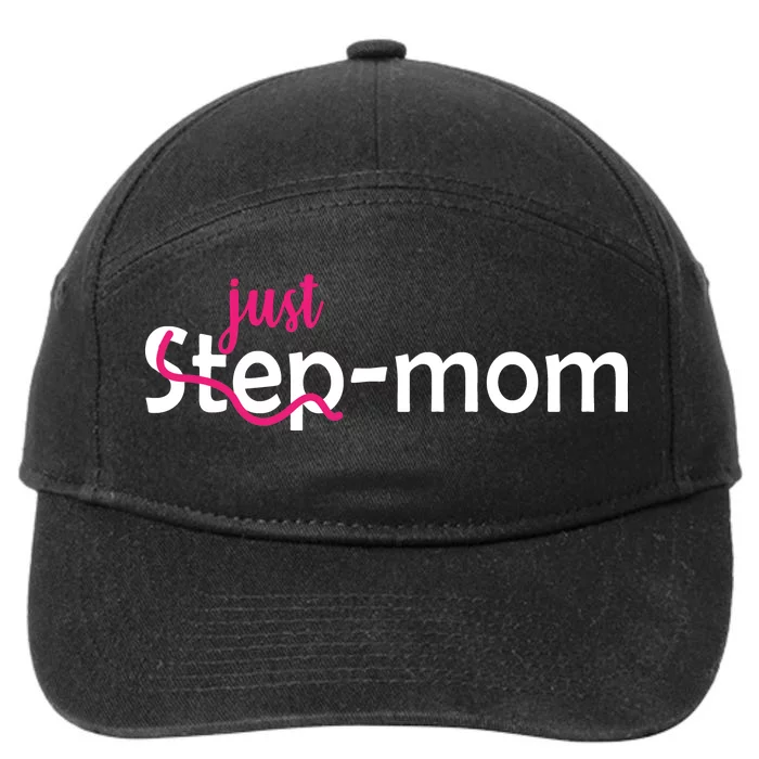 Just Mom Step Mother 7-Panel Snapback Hat