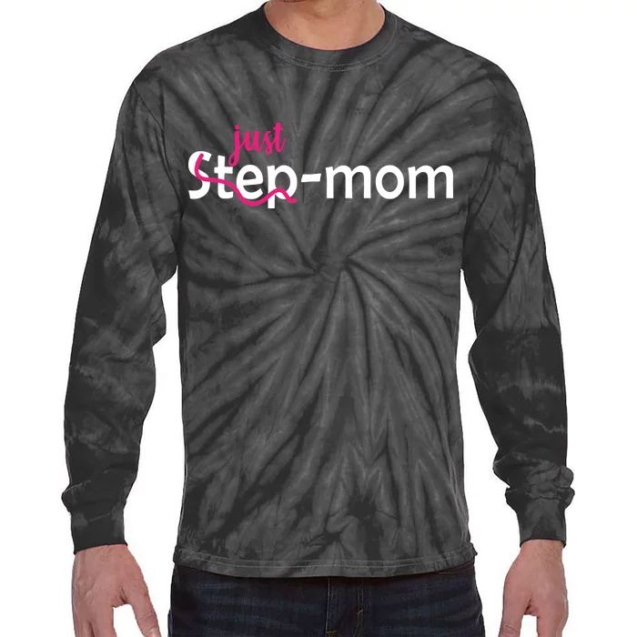 Just Mom Step Mother Tie-Dye Long Sleeve Shirt