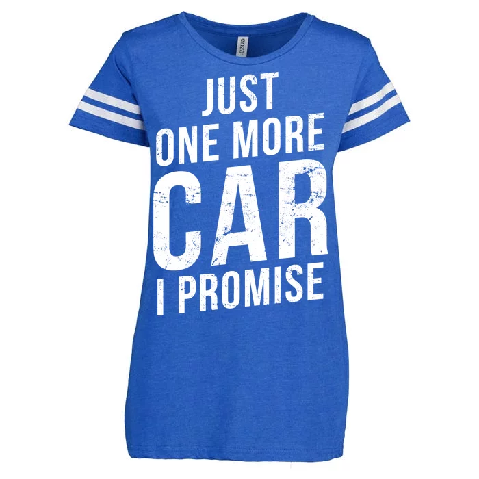 Just One More Car I Promise Enza Ladies Jersey Football T-Shirt