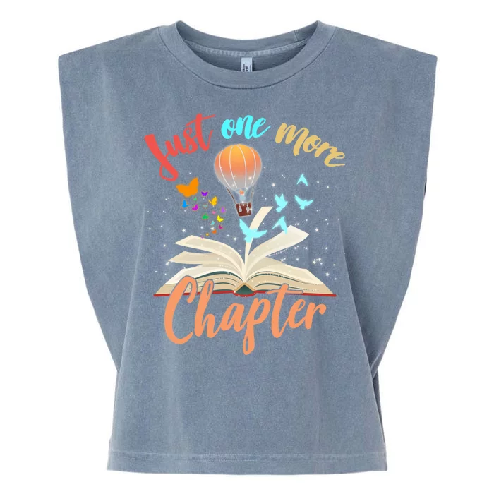 Just One More Chapter Garment-Dyed Women's Muscle Tee