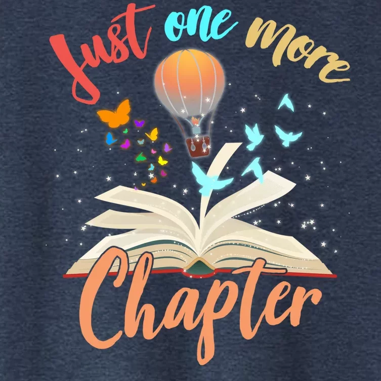 Just One More Chapter Women's Crop Top Tee