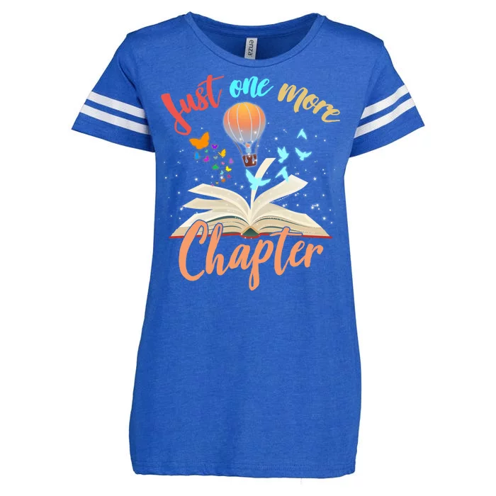 Just One More Chapter Enza Ladies Jersey Football T-Shirt