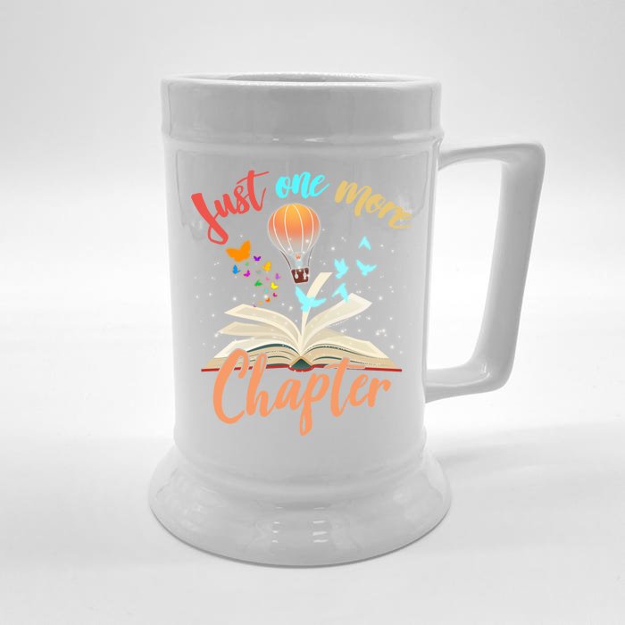 Just One More Chapter Front & Back Beer Stein