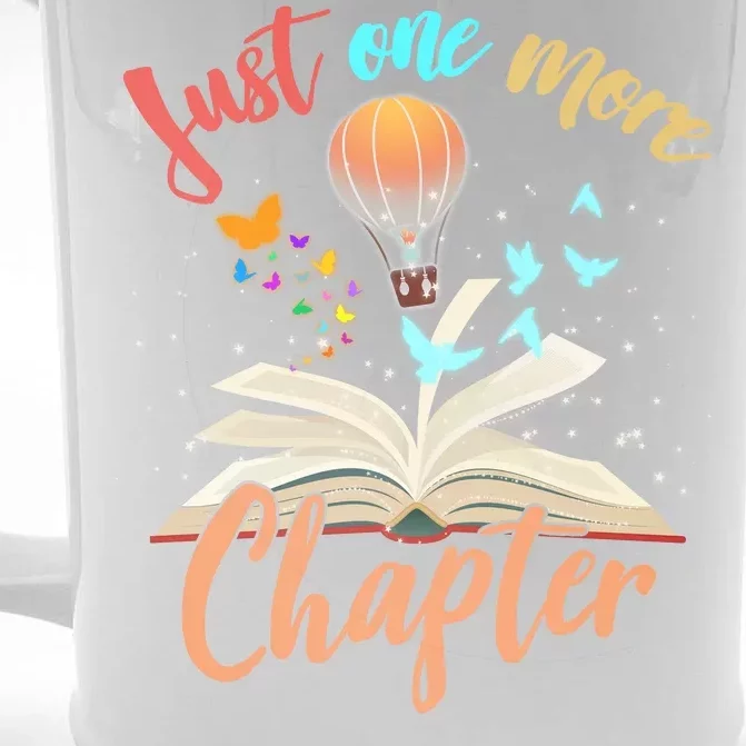 Just One More Chapter Front & Back Beer Stein