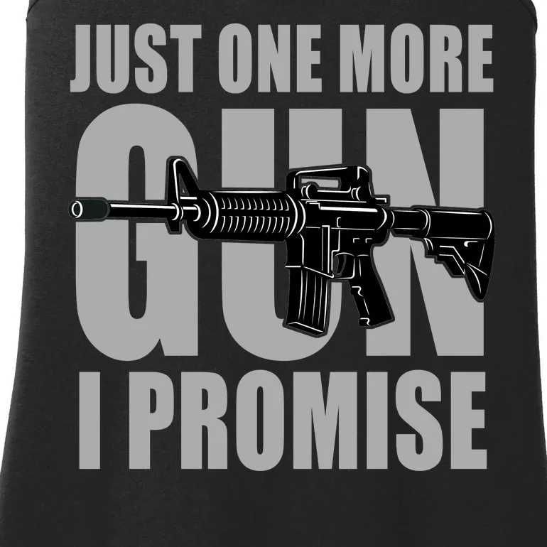 Just one more gun I promise Ladies Essential Tank