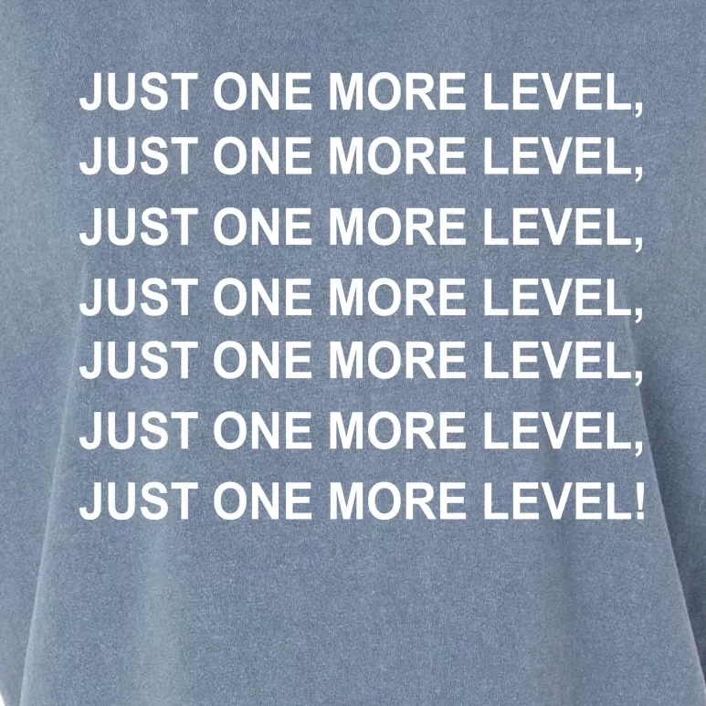 Just One More Level Game Garment-Dyed Women's Muscle Tee