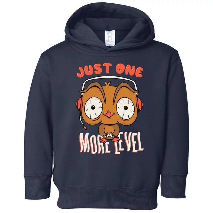 Just One More Level Owl Toddler Hoodie