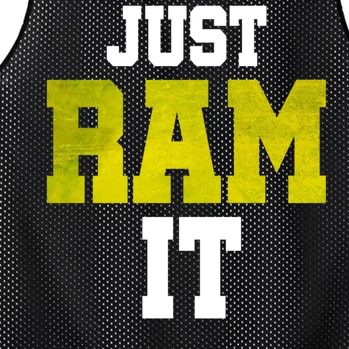 Just Ram It Mesh Reversible Basketball Jersey Tank