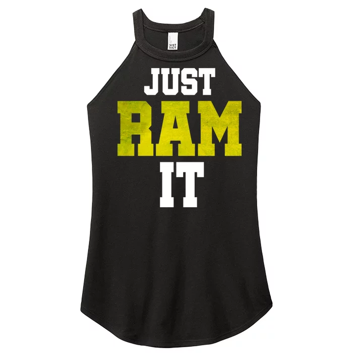 Just Ram It Women’s Perfect Tri Rocker Tank