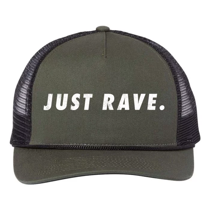 Just Rave Retro Rope Trucker Hat Cap