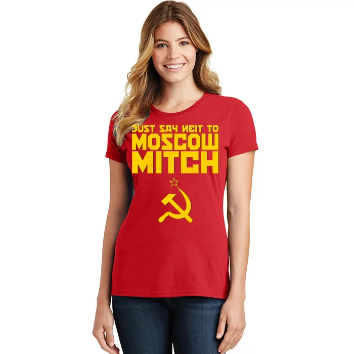 Just Say Neit To Moscow Mitch Women's T-Shirt