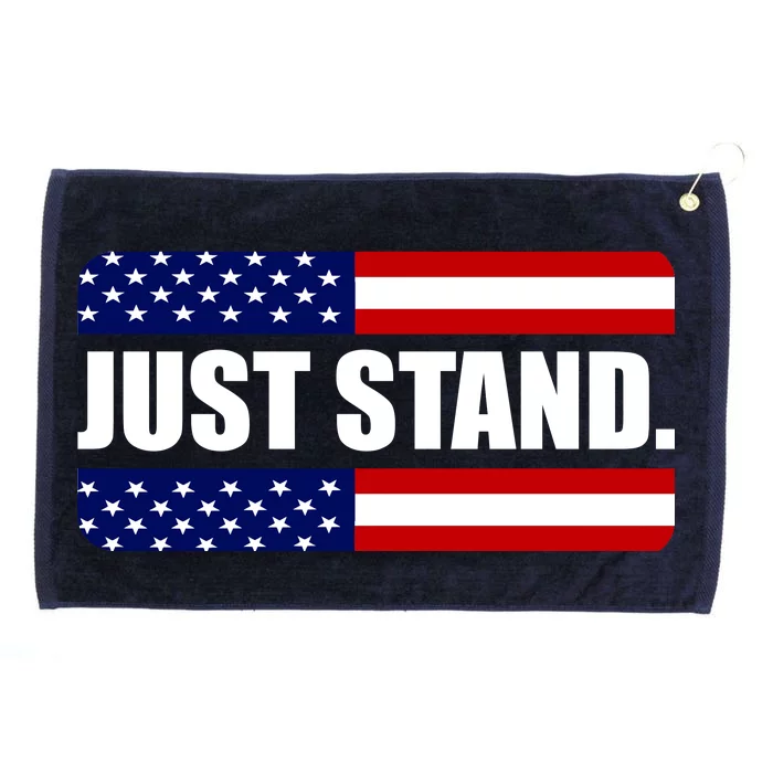 Just Stand Grommeted Golf Towel