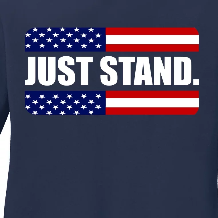 Just Stand Ladies Long Sleeve Shirt